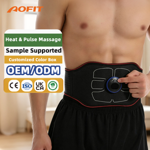 <span class=keywords><strong>Ceinture</strong></span> <span class=keywords><strong>de</strong></span> massage intelligente chauffante par impulsions pour le soutien lombaire et abdominal, avec compresse chaude <span class=keywords><strong>électrique</strong></span> - Product Image 1