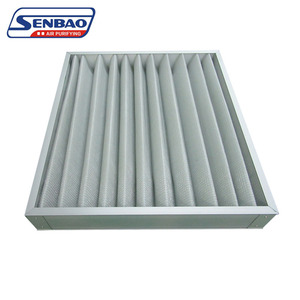 New G3 G4 lọc hệ thống bộ lọc không khí hiệu suất tốt thông gió với chống bụi <span class=keywords><strong>pre</strong></span>-pleated cửa hàng Bảng điều khiển - Product Image 3