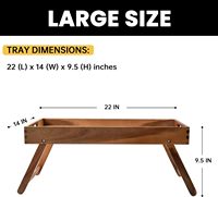 Plateau en bois multifonctionnel, une excellente aide pour un usage domestique