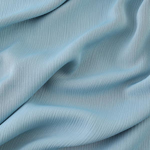 사우디 아라비아 두바이 시장에서 숙녀 Abaya에 대 한 공식 블랙 Nida 줌 100% 폴리에스터 새틴 크레이프 원단 - Product Image 1