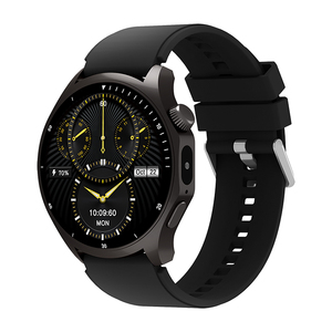 Montre connectée NFC avec contrôle de la musique, lampe torche, HW18 <span class=keywords><strong>Pro</strong></span>+, montre connectée ronde de sport de plein air tendance avec moniteur de fréquence cardiaque - Product Image 2