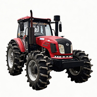 Tracteur agricole Dongfeng DF2104-5A 210HP 4 roues motrices avec moteur 6 cylindres Yuchai/Weichai