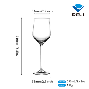 250มิลลิลิตร8.45ออนซ์ใสยุโรปที่ไม่ซ้ำกัน <span class=keywords><strong>Riesling</strong></span> แก้วคริสตัลใสสีแดงน้ำถ้วยในกลุ่ม - Product Image 6