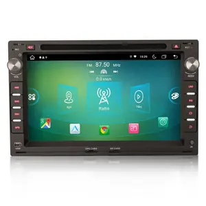 Erisin ES8909V Lettore Multimediale Autoradio da 7" 8 Core Android 11 con Navigatore GPS Stereo per VW T5 MULTIVAN/SEAT <span class=keywords><strong>ALHAMBRA</strong></span> SKODA SUPERB - Product Image 1