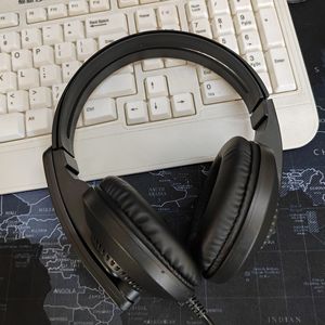 A2 Over Ear Headphones Dynamic Driver Wired Stereo <b>Gaming</b> Headset With Mic Button <b>Control</b> Plastic Material - Product Image 5