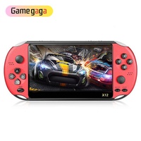 Consola de Videojuegos Retro Portátil X12 de 5.1 Pulgadas con 2000 Juegos, 8 GB de Memoria y Resolución de 640x480 para Niños