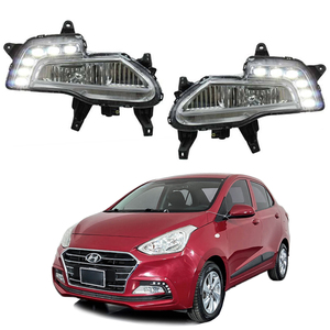 Oferta Especial Ensamblaje de Luz Diurna DRL LED y Faro Antiniebla de 12V para Hyundai <span class=keywords><strong>Grand</strong></span> <span class=keywords><strong>i10</strong></span> Sedán Xcent 2017 2018 2019 2020 - Product Image 1