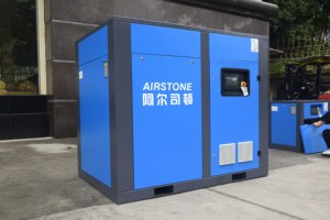 เครื่องอัดอากาศแบบสกรูอุตสาหกรรม Airstone 75 กิโลวัตต์ 100 แรงม้า ระบบขับเคลื่อน VSD พร้อมอุปกรณ์ปลายทางสำหรับอุปกรณ์อัตโนมัติ 7-10 บาร์ 380 โวลต์ IP54 รุ่น AS-100 - Product Image 3