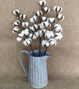 Hot Selling Natural Cotton Blossom Stem Dried Flower Branches With <strong>Twigs</strong> <strong>for</strong> Outdoor <strong>Decor</strong> Artificial Cotton Flower - Product Image 1