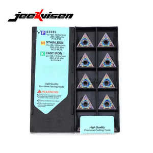 Jeekvisen ใบ04TF TNMG1604คาร์ไบด์วัสดุเหล็กแข็งสำหรับเครื่องกลึงภายนอกเป็นเหล็กแข็งพร้อมกล่องเหล็กหล่อ - Product Image 3