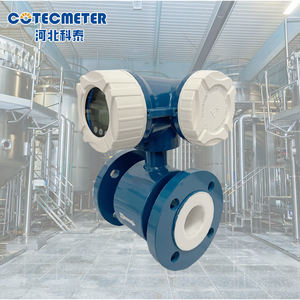 Oem Preço Barato Alta Precisão Digital Water <span class=keywords><strong>Flow</strong></span> Sensor Medidor Tipo 4-20ma Rs485 Medidor De Fluxo Eletromagnético para Águas Residuais Líquidas - Product Image 5