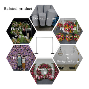 Hot bán 30'w x 10'tall đôi thanh ngang ống xách tay treo lên Backdrop đứng Kit cho đám cưới vòm đám cưới sự kiện - Product Image 5