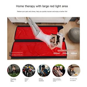 Suyzeko all'ingrosso morbido luce infrarossa terapia sacco a pelo 850nm 660nm luce rossa coperta per tutto il corpo dolore viso <span class=keywords><strong>occhi</strong></span> del naso - Product Image 4