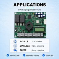 Fabricant de cartes de contrôle PCBA pour stations de recharge de véhicules électriques avec assemblage de circuits imprimés personnalisé, fabricant d'assemblages PCBA, fabrication de circuits imprimés
