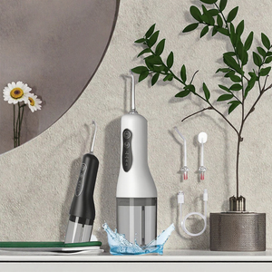 <span class=keywords><strong>Irrigador</strong></span> Bucal Portátil Profesional, <span class=keywords><strong>Irrigador</strong></span> Dental a Prueba de Agua, Funciona con Batería, <span class=keywords><strong>Irrigador</strong></span> de Agua de Plástico, 3 Niveles de Presión para un Lavado Profundo - Product Image 3