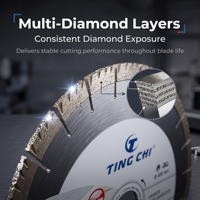 400mm Silent-Core Diamantsägeblatt mit PDA PRO Technologie für Granit, Quarzit, Basalt, Kunststein – Nass- und Gehrungsschnitt