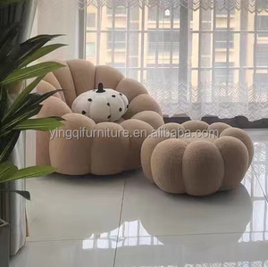 Sofá de calabaza moderno y de buena calidad para dormitorio o balcón con diferentes colores - Product Image 5