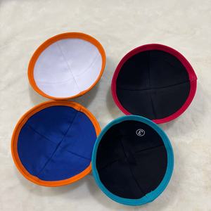 หมวกยิวแบบคิปปาห์ผ้าเดนิมทวิลปักโลโก้ตามสั่ง ยี่ห้อ Yihaoyi สำหรับสวมใส่ในชีวิตประจำวัน ใช้สำหรับการสวดมนต์ บาร์ มิตซวาห์ ของขวัญทางศาสนาสำหรับชาวยิว - Product Image 3