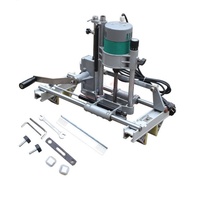 WEIKA Perceuse semi-automatique portable pour trous de serrure de porte en bois, machine à mortaiser 1.1kW 220V, facile à utiliser, garantie 3 ans