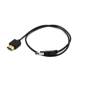 สายยูเอสบีเป็น HDMI ยาว 50 ซม. 19.7 นิ้ว สำหรับคอมพิวเตอร์ ความละเอียด 1080p ปลอกหุ้ม PVC - Product Image 5