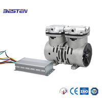 Tête de compresseur d'air haute pression avec 12V 24V DC 36V 48V 60V 72V 80V 96V 110V tête de compresseur de puissance série de compresseur d'air cc