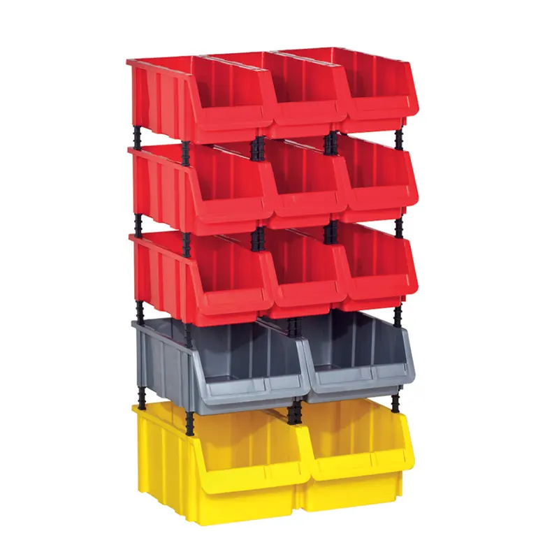 Wholesale Plastic Tool Parts Storage Hanging Bins For Warehouse Storage
