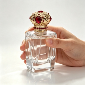 Wholesale US Stock Warehouse 100ml Square Luxury Designer Perfume Bottle EDP EDT Lasts 12h <b>Spray</b> Screw Cap Stainless Glass - Product Image 4