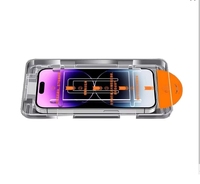 Kit d'installation facile Magic Box – Verre trempé transparent pour iPhone 18 Pro Max 17 Pro – Boîte d'application facile pour iPhone 17 Pro Max