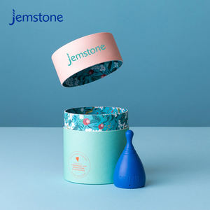 Boîte Cadeau Ronde Personnalisée avec Logo Imprimé, Écologique, en Carton Kraft, pour Emballage de Coupe Menstruelle Féminine - Product Image 5