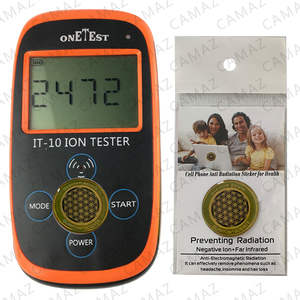 Pegatina Personalizada con Diseño de Flor de la Vida, Escudo Cuántico Anti-Radiación, 2472 Iones Negativos, Fuente de Infrarrojos Lejanos, Fabricante OEM, Venta al Por Mayor - Product Image 1
