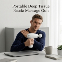 Pistolet de massage électrique à percussion personnalisé, portable, durable, efficace, fiable, pratique et élégant pour les douleurs corporelles et usage domestique