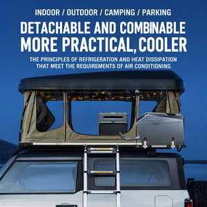 Mini Aire Acondicionado Portátil Separable de 6200 BTU, Resistente para Exteriores, Ideal para Campamentos, Hoteles, Carpas, Autocaravanas, Autos, Hogares y Mascotas - Product Image 4