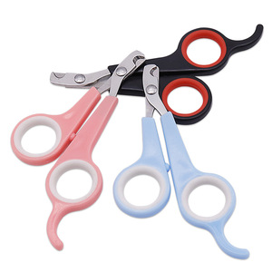 <b>Pet</b> Nail <b>Clippers</b> Crescent Shape Plastic <b>For</b> Cats And Dogs Grooming Tool - Product Image 3