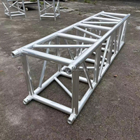 Structure de treillis carrée en aluminium portable pour mur vidéo LED, suspension d'enceintes d'éclairage DJ, treillis pour spectacle et exposition