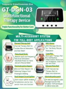 Médecine traditionnelle chinoise Massage physiothérapie soulagement du corps entier pour l'inflexibilité des muscles articulaires taille dos doigt - Product Image 6