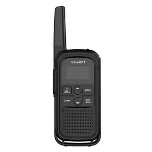 Starft JV01 PMR446 FRS GMRS Wireless Transceiver Weather Forcast Torchlight 2W Scanner Walkie-talkie With 1.28inch Screen