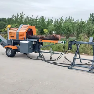 Automatic Wood Log Cutter And Splitter Hydraulic Log Splitter Wood Splitter Screw