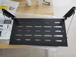 Mesa de almacenamiento trasera para Jeep Wrangler JK, estante de carga plegable montado en la puerta trasera - Product Image 2