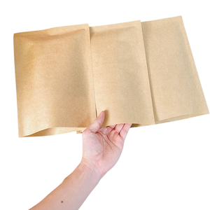 ถุงกระดาษคราฟท์ออกแบบได้ตามต้องการมีหลายขนาดและสีบรรจุภัณฑ์ที่สะอาดเป็นมิตรกับสิ่งแวดล้อมจากผู้ผลิตกล่องบรรจุ - Product Image 3