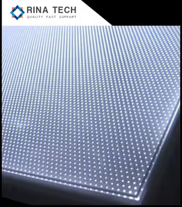 Panneau de guidage lumineux (LGP) en PMMA personnalisable avec rétroéclairage LED, uniformité élevée de qualité A pour l'éclairage décoratif floral/pétales - Product Image 2