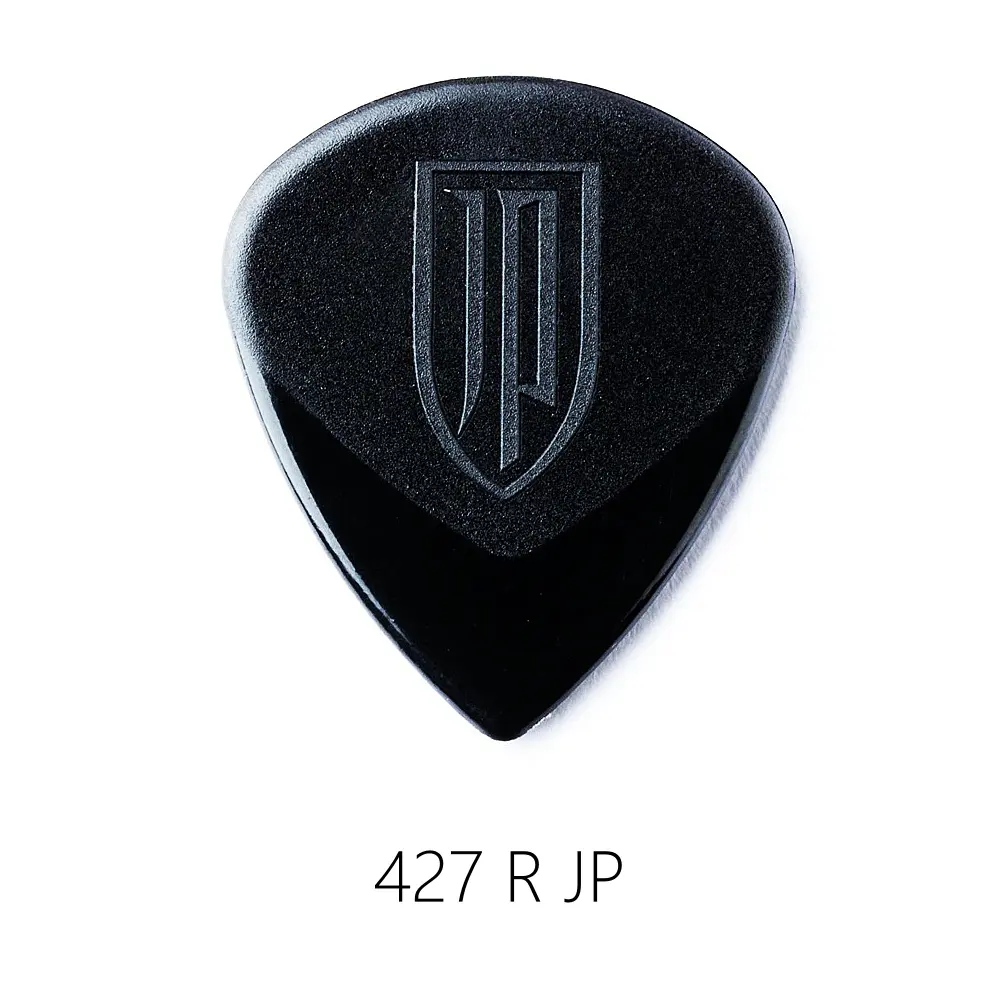 JELO YYD-Tortex 427R 1.38mm-2.00mm Dunlop Jazz Guitar Picks Black Acoustic Electric Pick Stringed Instruments Parts Accessories