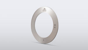 Cuchilla Circular Industrial de Acero para Corte Longitudinal de Láminas Largas, Componente Principal, Materia Prima Patentada - Product Image 2