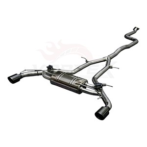 Tuyau de performance en acier inoxydable Vortex pour Camaro SS ZL1 6.2L avec modules de buses centrales à double clapet électrique - Product Image 3