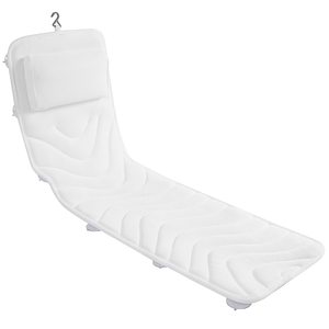 Coussin <span class=keywords><strong>de</strong></span> <span class=keywords><strong>bain</strong></span> pour tout le corps, coussin <span class=keywords><strong>de</strong></span> <span class=keywords><strong>bain</strong></span> antidérapant pour baignoire, Spa, oreiller <span class=keywords><strong>de</strong></span> baignoire, <span class=keywords><strong>matelas</strong></span> pour la tête, le cou, les épaules et le dos - Product Image 1