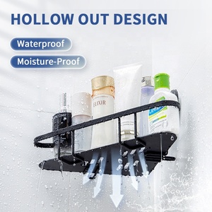 Taili Space Saver Vacuum Suction Cup Storage Basket <strong>Bathroom</strong> Accessories Organizer Home Storage Shelf <strong>Corner</strong> Shower <strong>Caddy</strong> - Product Image 4