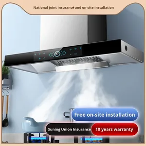 Hotte de cuisinière d'échappement en forme de T de style européen grand bol carré aspiration simple évier sans démontage pour la cuisine à domicile en gros - Product Image 3