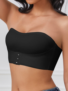 <span class=keywords><strong>Reggiseno</strong></span> a fascia <span class=keywords><strong>senza</strong></span> cuciture OEM Big Cup, traspirante, <span class=keywords><strong>senza</strong></span> ferretto, con chiusura frontale, taglie forti, <span class=keywords><strong>senza</strong></span> spalline, per donne con seno abbondante - Product Image 2