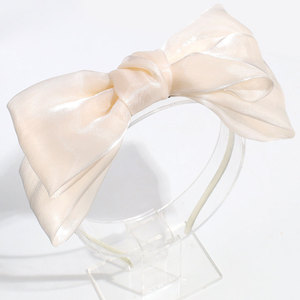 Cerchietto in Rete con Fiocco <span class=keywords><strong>Dolce</strong></span> e Versatile, Accessorio per Capelli Semplice per Acconciature alla Moda, Stile Principessa Fuggitiva - Product Image 6