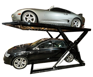 Lève-voiture hydraulique à ciseaux, design compact, élévateur de stationnement automatique, capacité de 2,7 tonnes, certifié CE - Product Image 3
