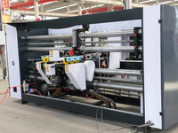 Machine de fabrication de boîtes en carton ondulé semi-automatique manuelle QHPACK à double couture